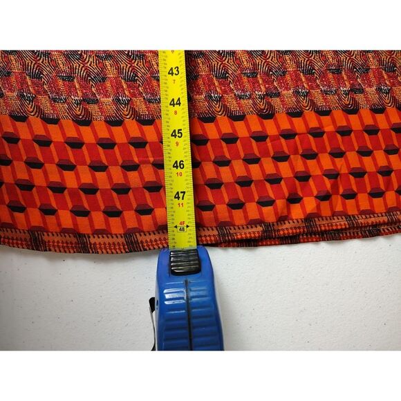 Strapless Maxi Dress Cutout Bohemian Print Summer Dress Size Medium - Picture 7 of 12